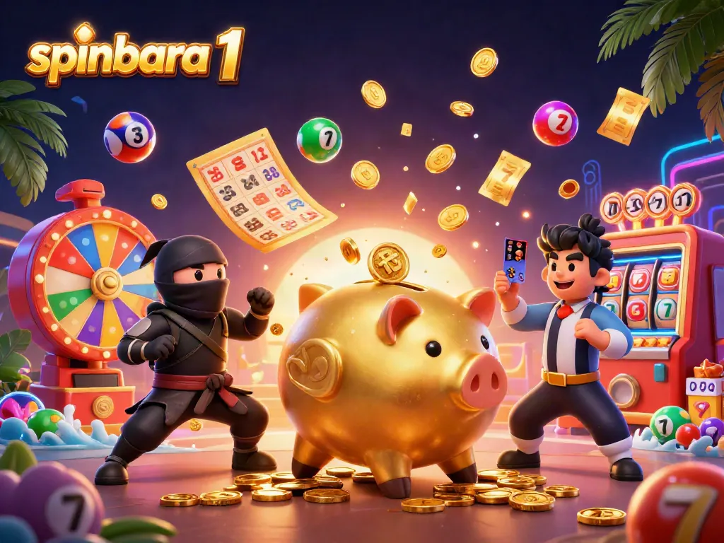 Experience thrilling gameplay at spinbara 1 with vibrant slots and exciting illustrations.